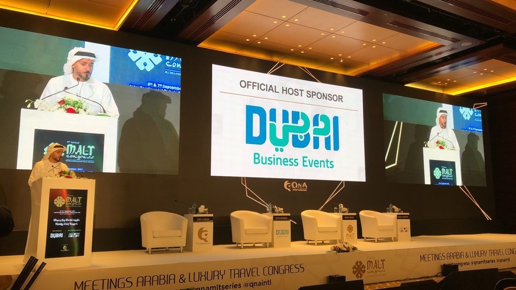 
Issam Kazim, CEO of Dubai Tourism Opens Up the 9th Annual MALT Congress In InterContinental Dubai, Festival City